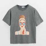 Kurzärmeliges Hemd für Frauen