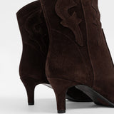 Lederstiefeletten für Damen