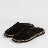 Leder-Outdoor-Pantoffeln für Damen