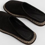Leder-Outdoor-Pantoffeln für Damen