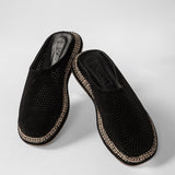 Leder-Outdoor-Pantoffeln für Damen