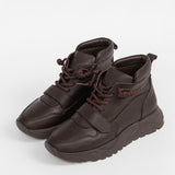 Lederstiefeletten für Damen