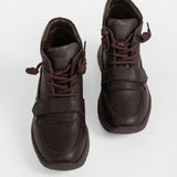 Lederstiefeletten für Damen