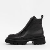 Lederstiefeletten für Damen