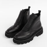 Lederstiefeletten für Damen