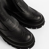 Lederstiefeletten für Damen