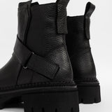 Lederstiefeletten für Damen