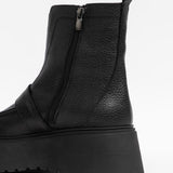 Lederstiefeletten für Damen