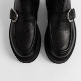 Lederstiefeletten für Damen
