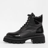 Lederstiefeletten für Damen