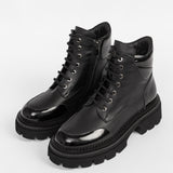 Lederstiefeletten für Damen