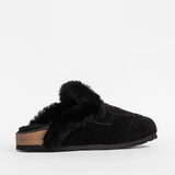 Damen-Ledersandalen für draußen mit Futter
