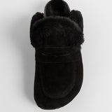Damen-Ledersandalen für draußen mit Futter