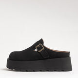 Damen-Lederpantoffeln für draußen