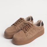 Damen Leder Freizeitschuhe