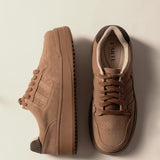 Damen Leder Freizeitschuhe