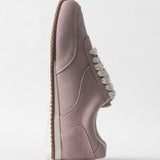 Damen Leder Freizeitschuhe