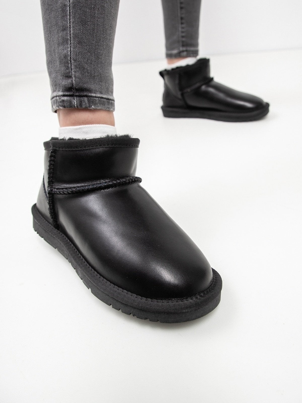 Damen-Winterstiefel aus Lammfell
