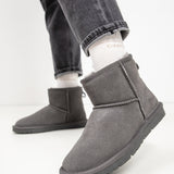 Damen-Lederstiefel mit Heizung