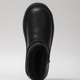 Damen Lederstiefel mit Isolierung