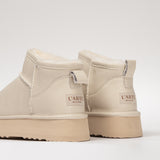 Damen Lederstiefel mit Isolierung