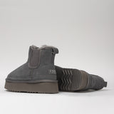 Damen Lederstiefel mit Isolierung