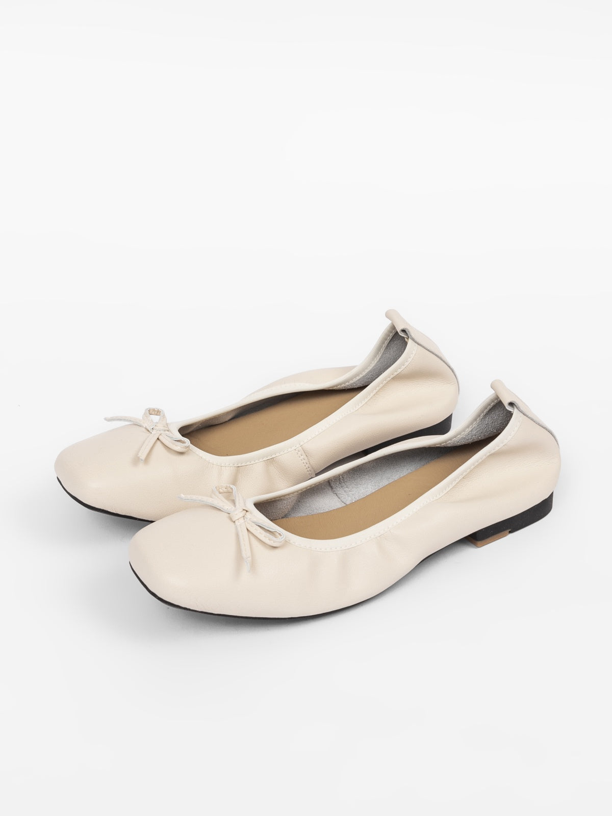 Ballerinas aus Leder für Damen