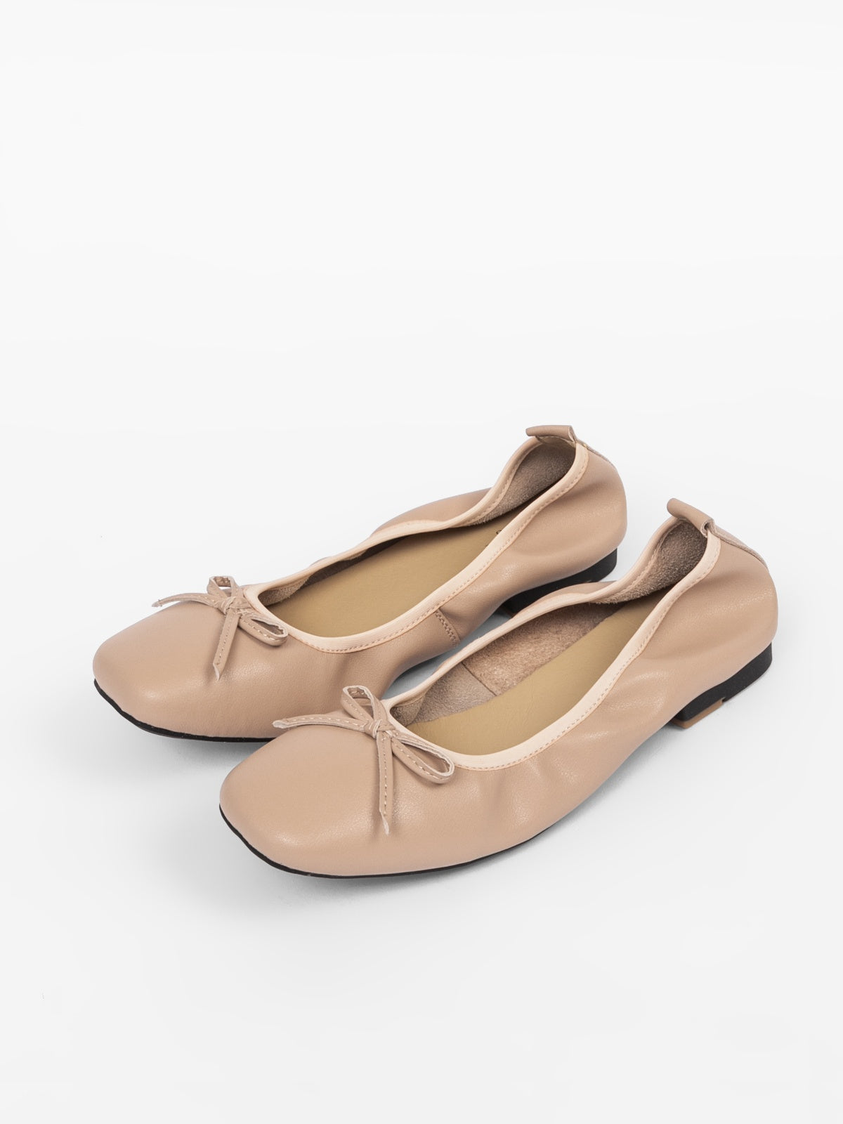 Ballerinas aus Leder für Damen