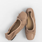 Ballerinas aus Leder für Damen