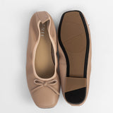 Ballerinas aus Leder für Damen