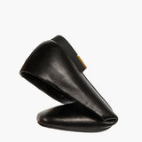 Ballerinas aus Leder für Damen