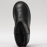 Damen Lederstiefel mit Isolierung