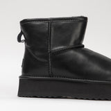 Damen Lederstiefel mit Isolierung