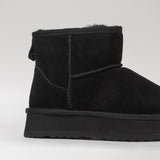 Damen Lederstiefel mit Isolierung