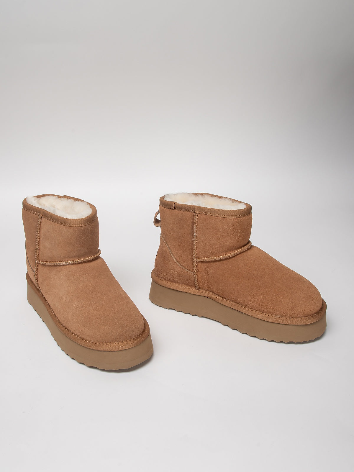 Damen Lederstiefel mit Isolierung