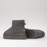 Damen Lederstiefel mit Isolierung