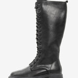 Lange Damenstiefel aus Leder
