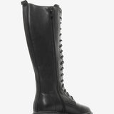 Lange Damenstiefel aus Leder