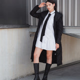Lange Damenstiefel aus Leder