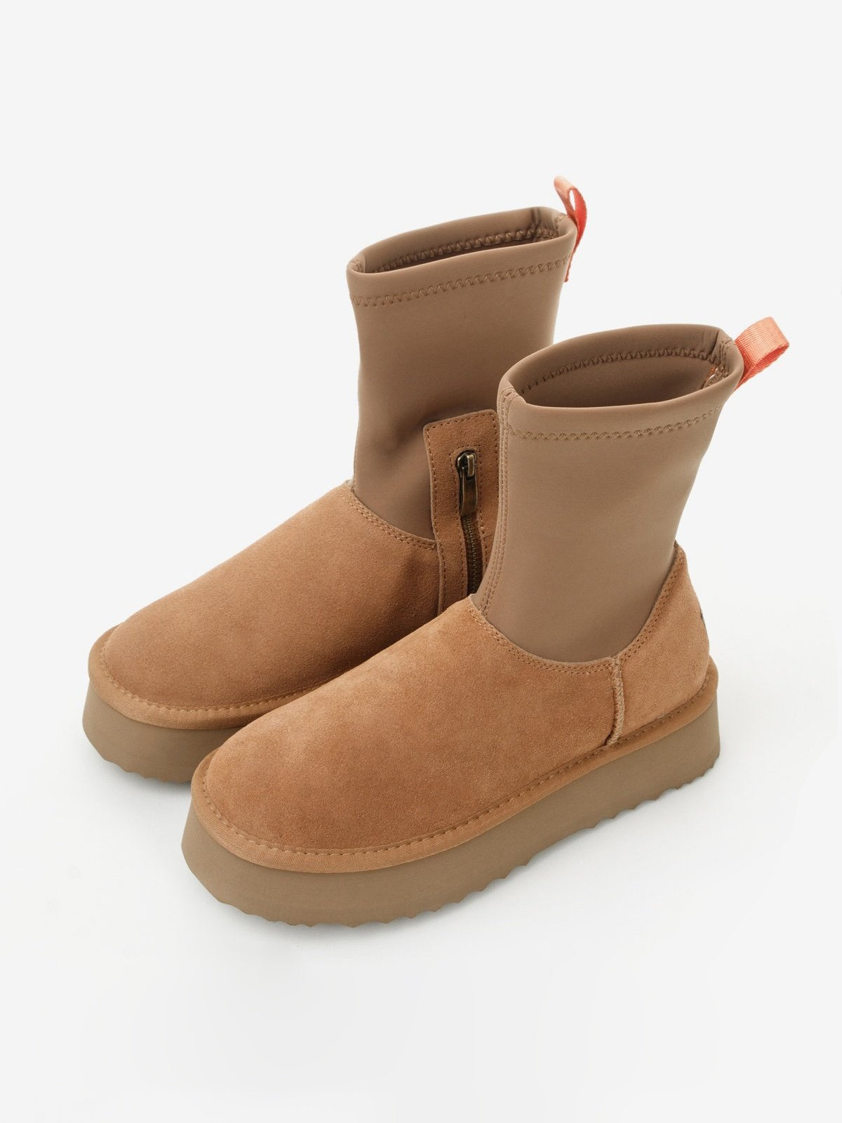 Damen Lederstiefel mit Isolierung
