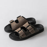 Leder-Sandalen