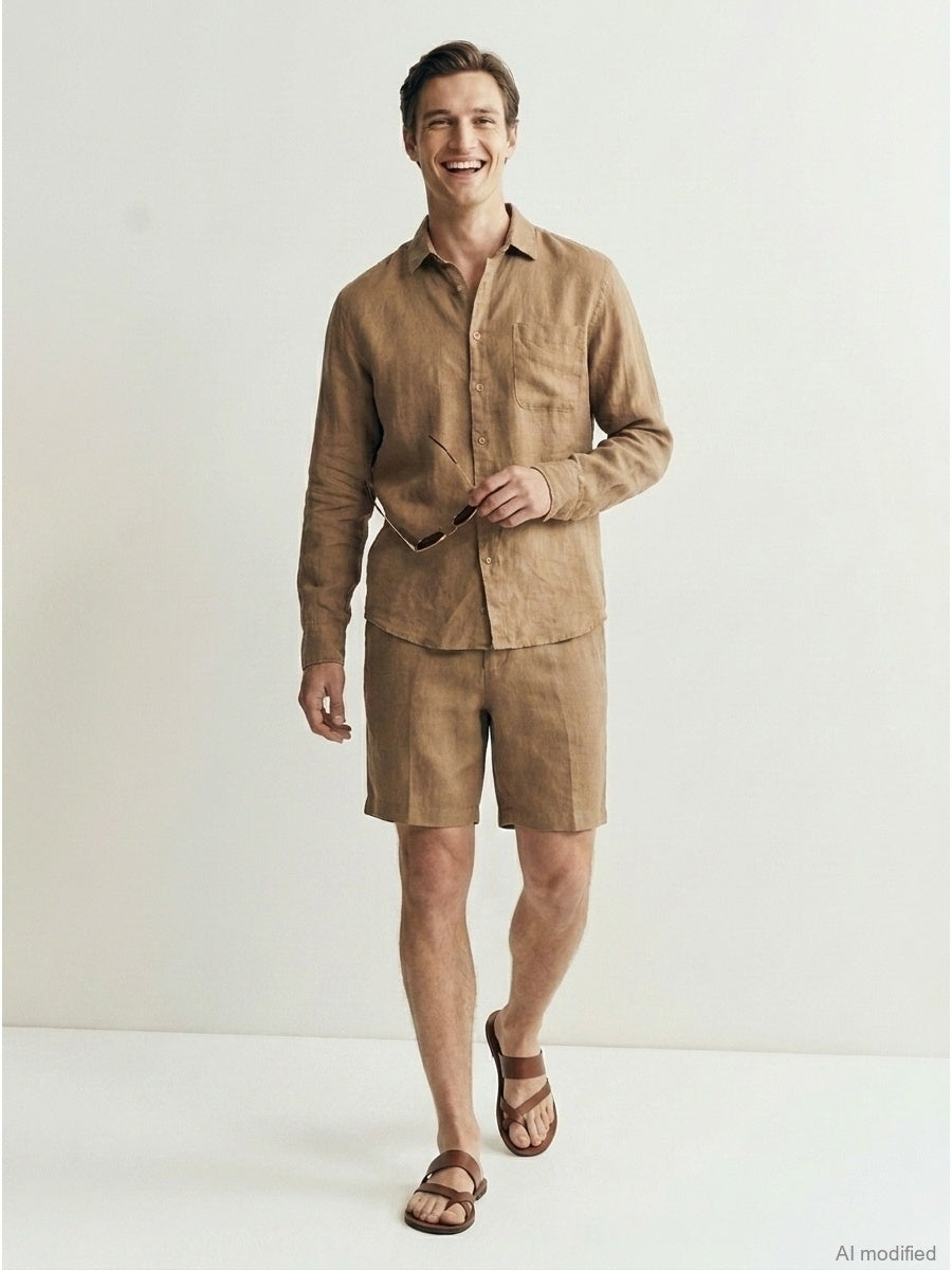 Herrenhemd, Capsule Collection, 100% Leinen