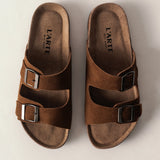 Leder-Sandalen