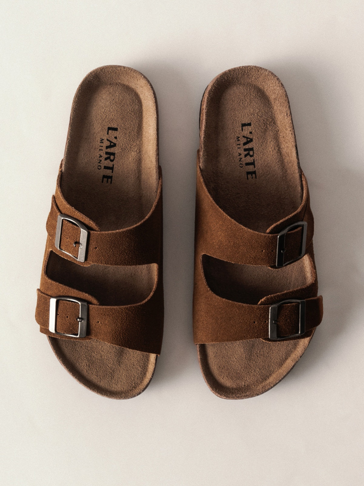 Leder-Sandalen