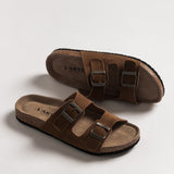 Leder-Sandalen
