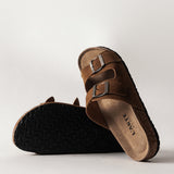 Leder-Sandalen