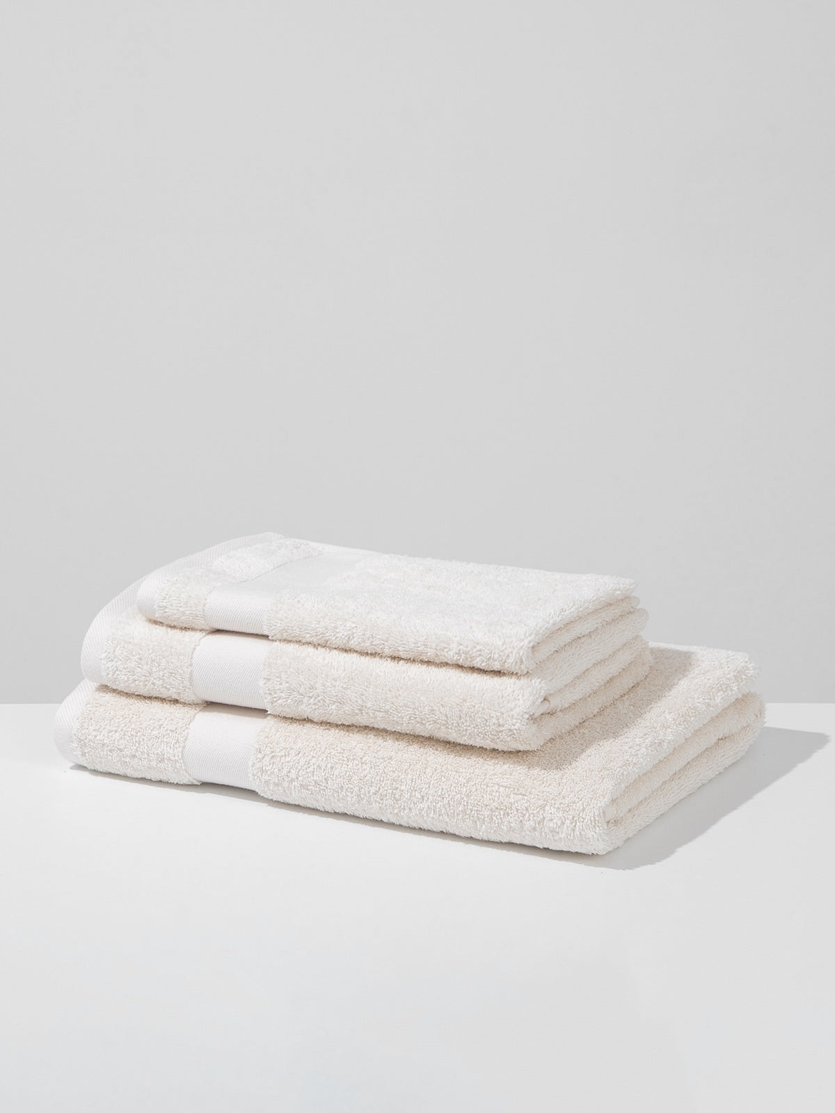 Baumwollhandtuch-Set - (3 VNT, 30x50, 50x90, 70x140)