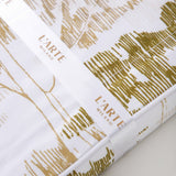 Doppelseitige Satin-Bettwäsche aus Baumwolle mit 400 Fäden und Tencel, 200x220 cm