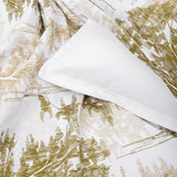 Doppelseitige Satin-Bettwäsche aus Baumwolle mit 400 Fäden und Tencel, 200x220 cm