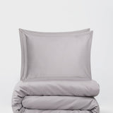 Doppelseitige Satin-Bettwäsche aus Baumwolle mit 400 Fäden und Tencel, 200x220 cm